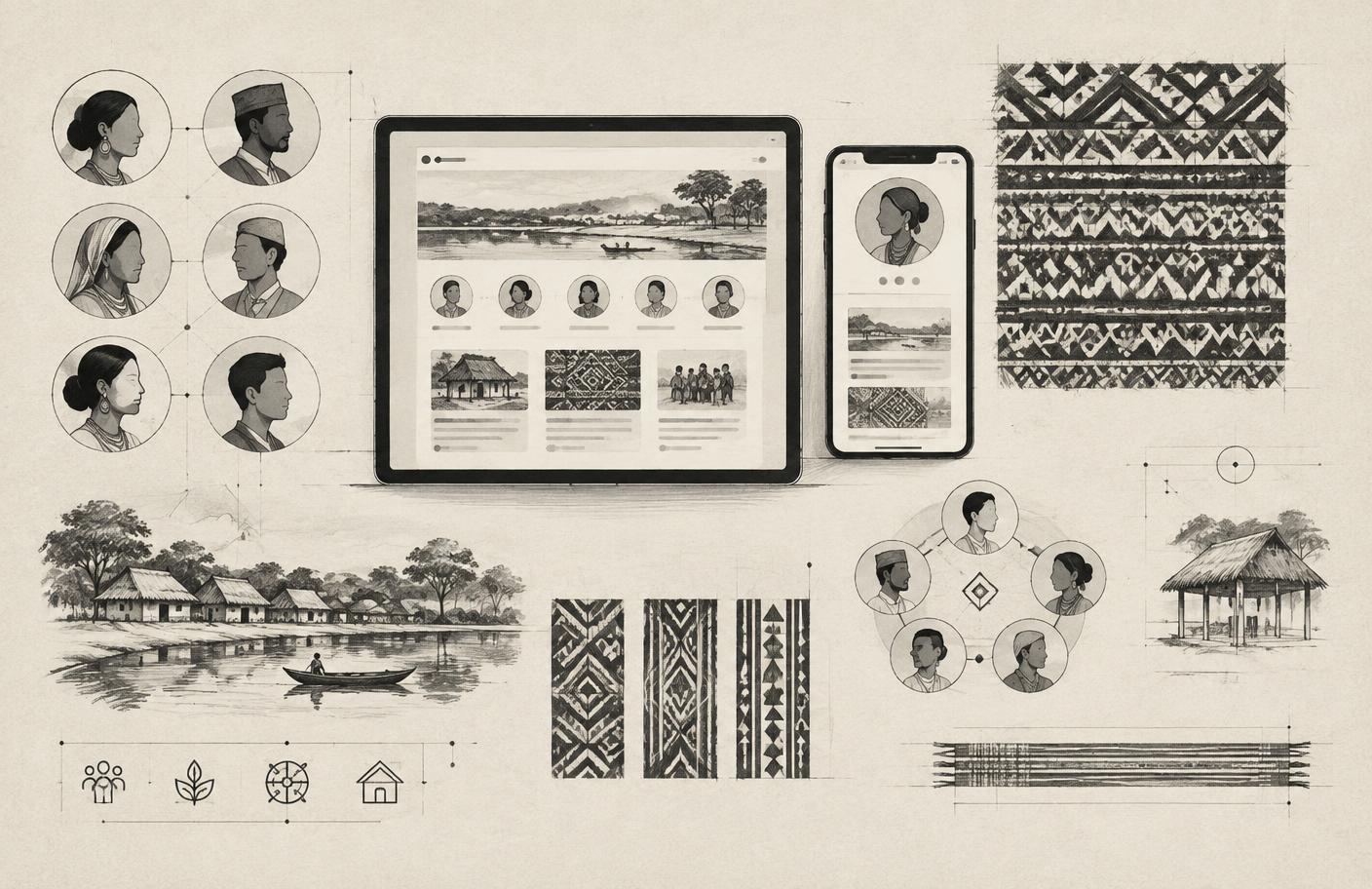 Tharovate editorial project preview